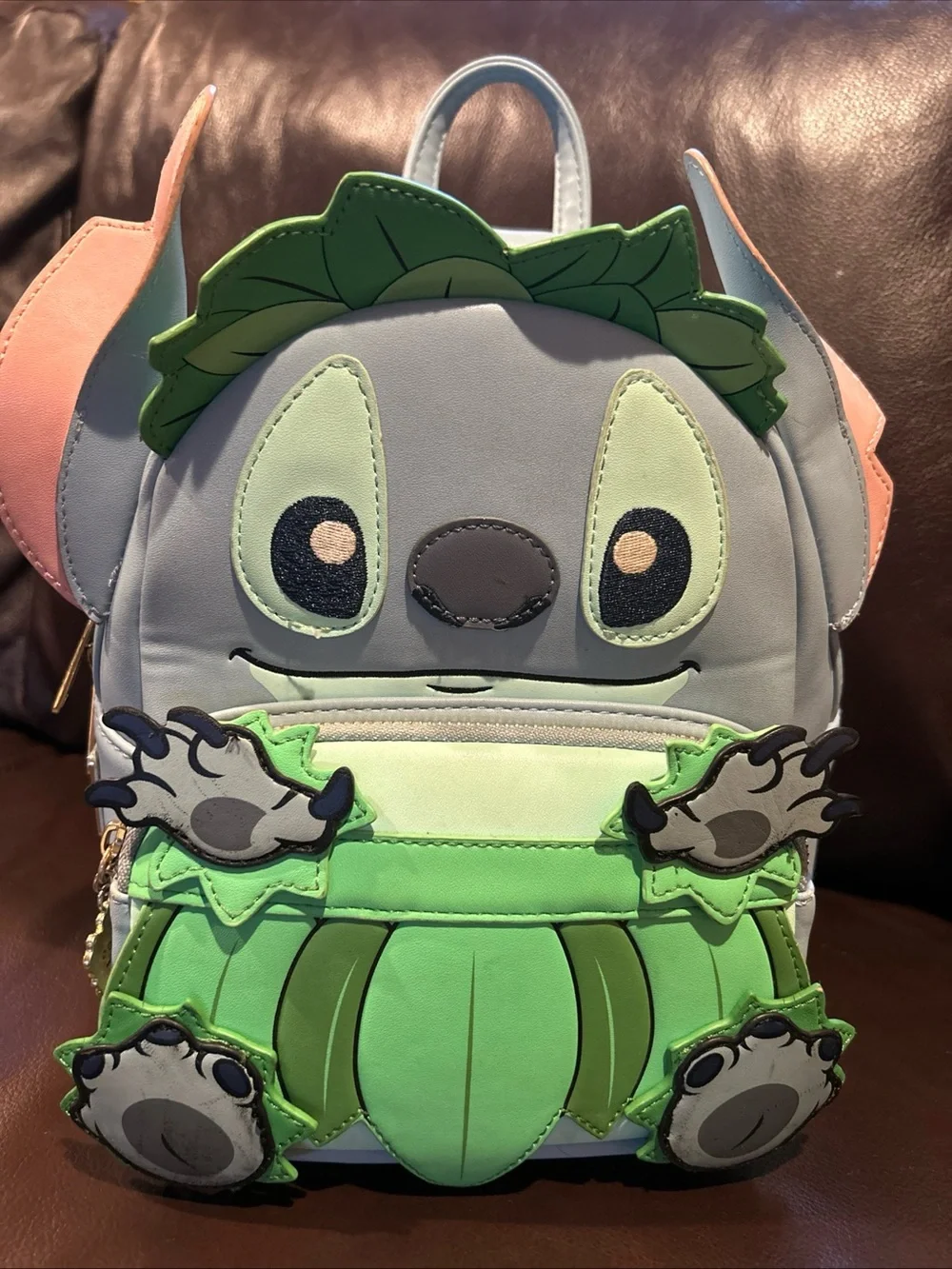 Loungefly Disney Stitch ~ Blue and Green Mini Backpack -